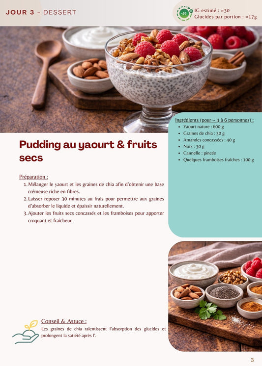 L’Énergie Stable : 30 Desserts Gourmands à Index Glycémique Bas