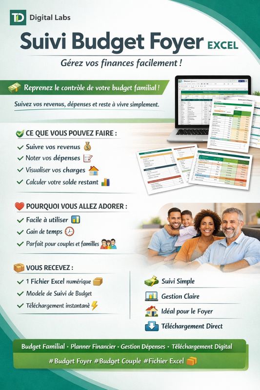 La Gestion Stable : Suivi Budget Foyer